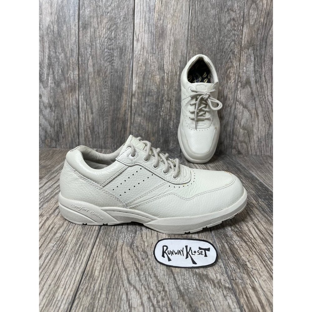 DR COMFORT Mens Leather Diabetic Comfort Sneakers size 8W